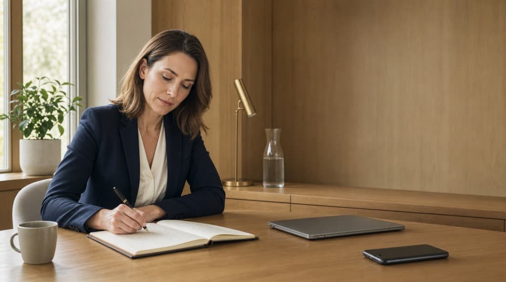 Insurance advisor using AI reception to handle an incoming client phone call